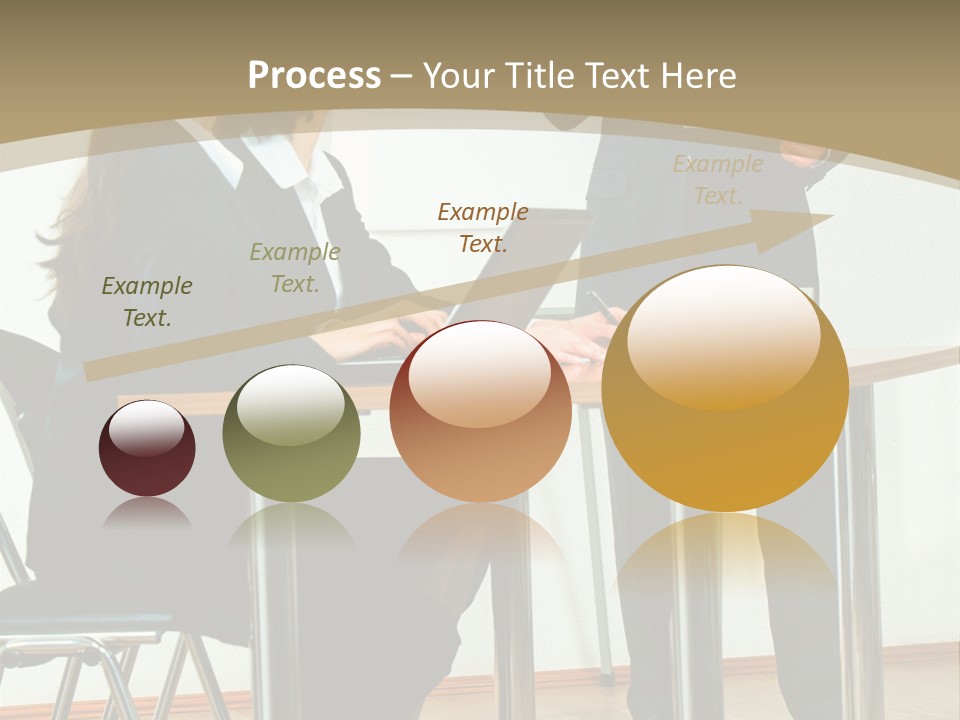 A Group Of People Sitting At A Table In Front Of A Whiteboard PowerPoint Template