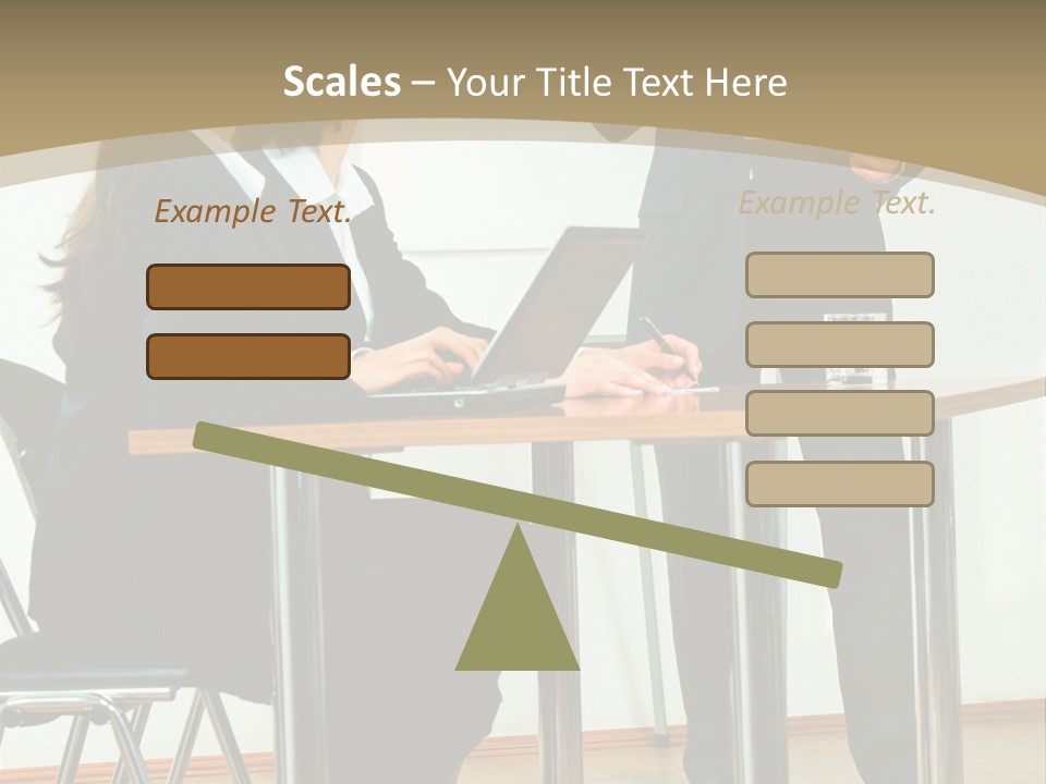 A Group Of People Sitting At A Table In Front Of A Whiteboard PowerPoint Template