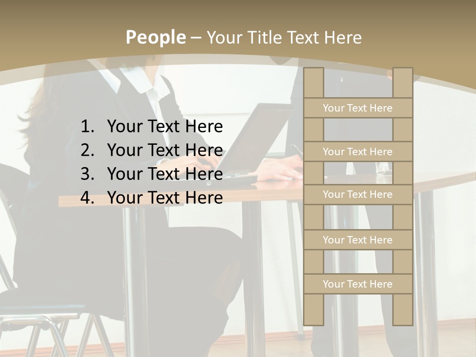 A Group Of People Sitting At A Table In Front Of A Whiteboard PowerPoint Template