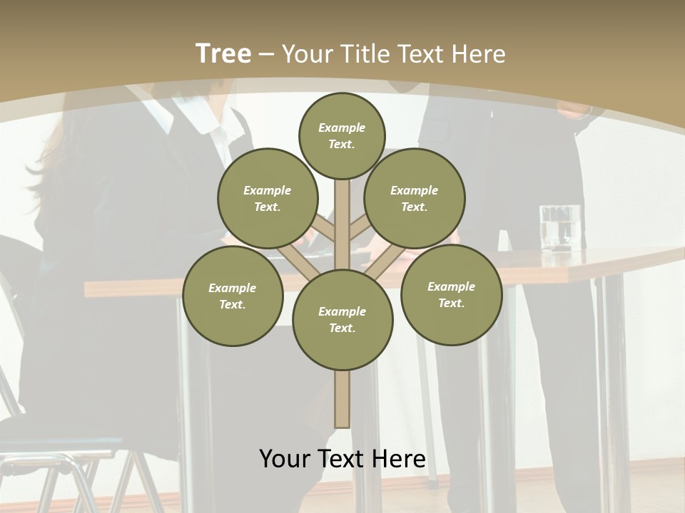 A Group Of People Sitting At A Table In Front Of A Whiteboard PowerPoint Template