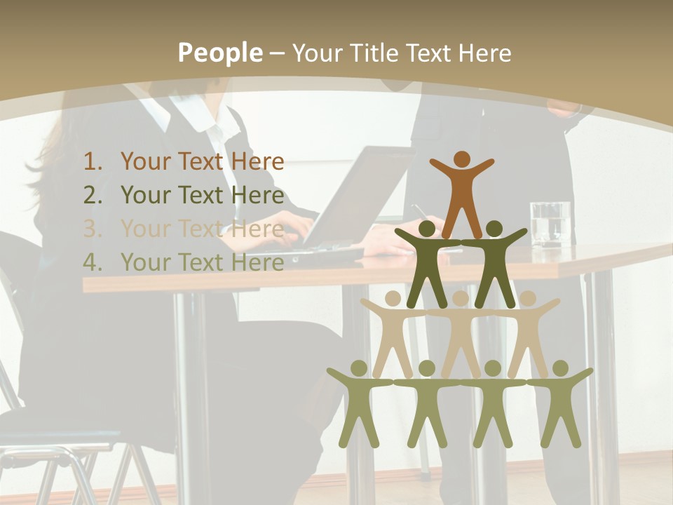 A Group Of People Sitting At A Table In Front Of A Whiteboard PowerPoint Template