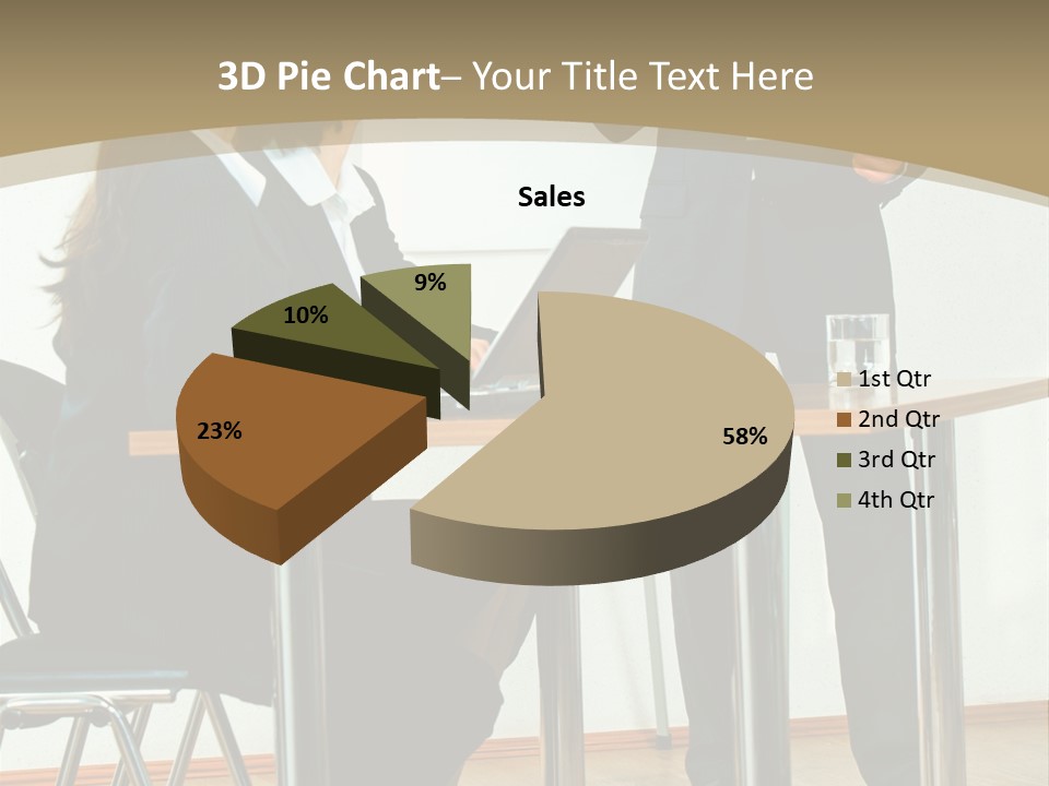 A Group Of People Sitting At A Table In Front Of A Whiteboard PowerPoint Template