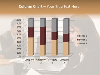 A Group Of People Sitting Around A Table PowerPoint Template