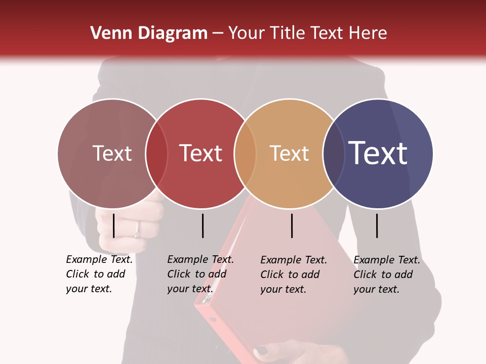 A Woman In A Business Suit Giving A Thumbs Up PowerPoint Template