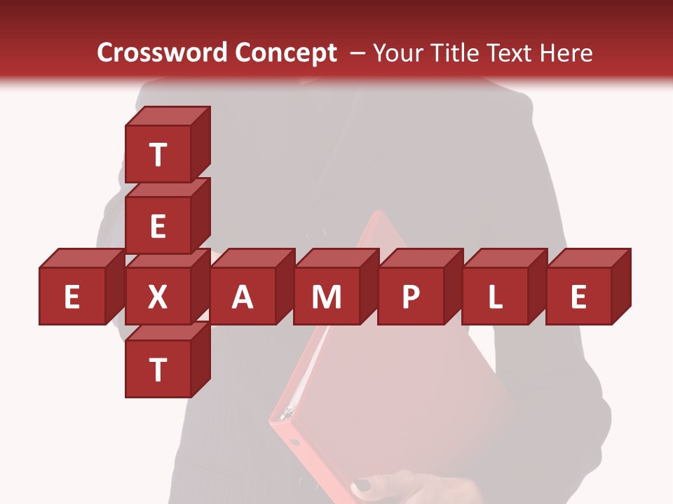 A Woman In A Business Suit Giving A Thumbs Up PowerPoint Template