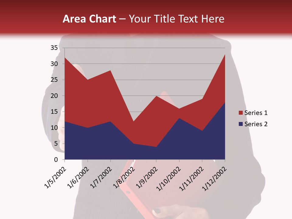 A Woman In A Business Suit Giving A Thumbs Up PowerPoint Template