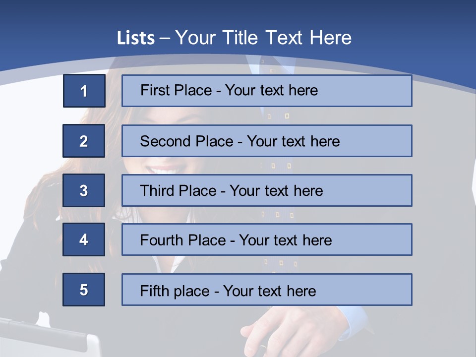A Man And A Woman Are Looking At A Piece Of Paper PowerPoint Template