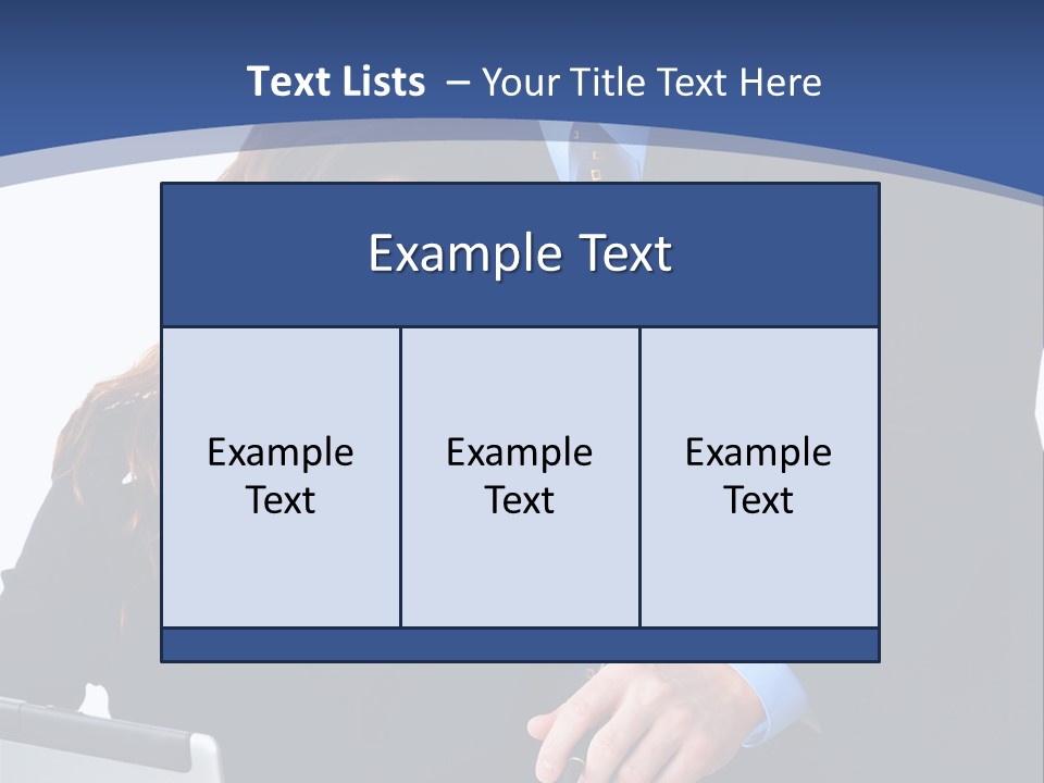 A Man And A Woman Are Looking At A Piece Of Paper PowerPoint Template