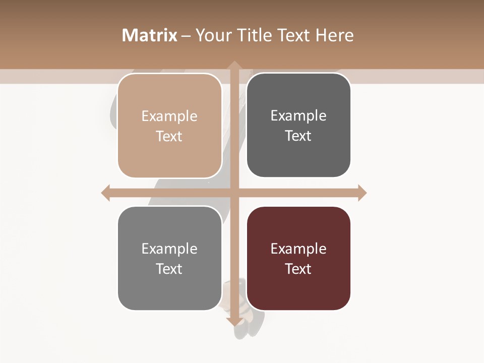 A Woman Jumping In The Air With Her Arms Outstretched PowerPoint Template