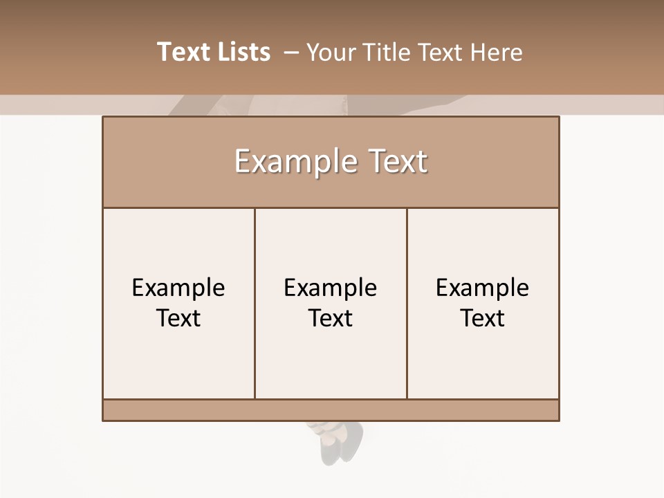A Woman Jumping In The Air With Her Arms Outstretched PowerPoint Template