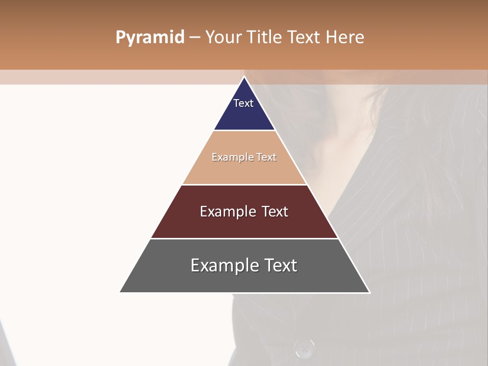 A Woman Sitting In Front Of A Laptop Computer PowerPoint Template