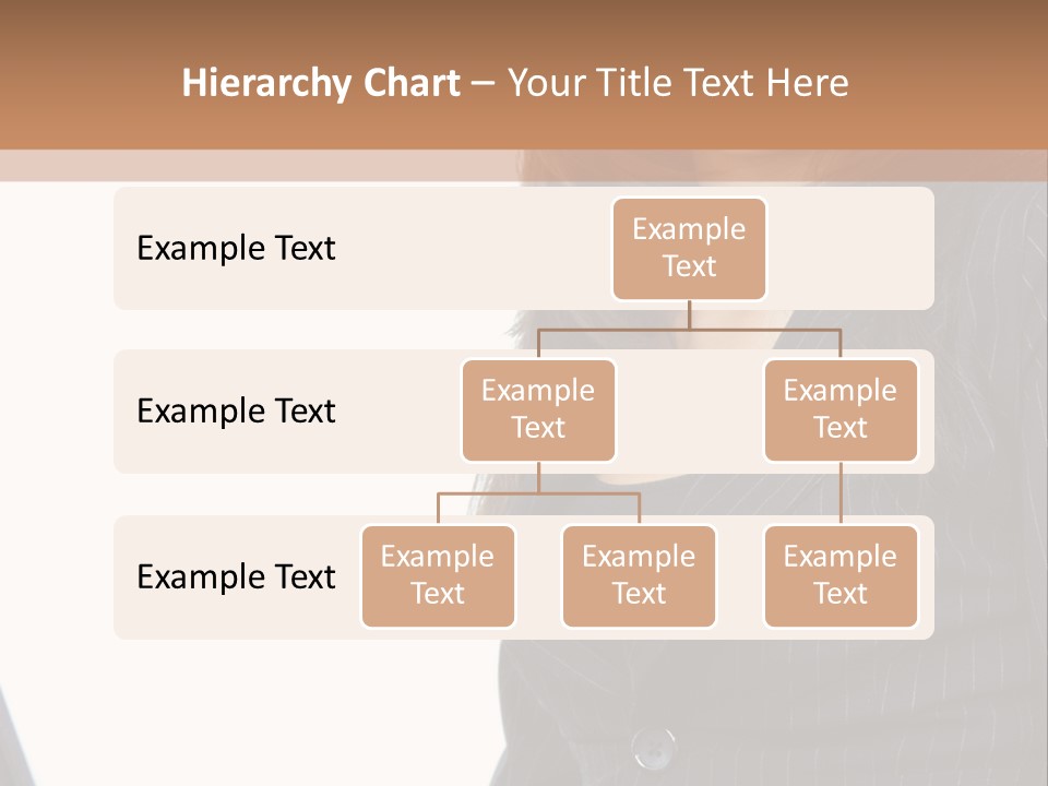 A Woman Sitting In Front Of A Laptop Computer PowerPoint Template