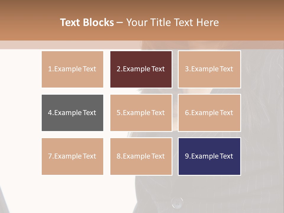 A Woman Sitting In Front Of A Laptop Computer PowerPoint Template