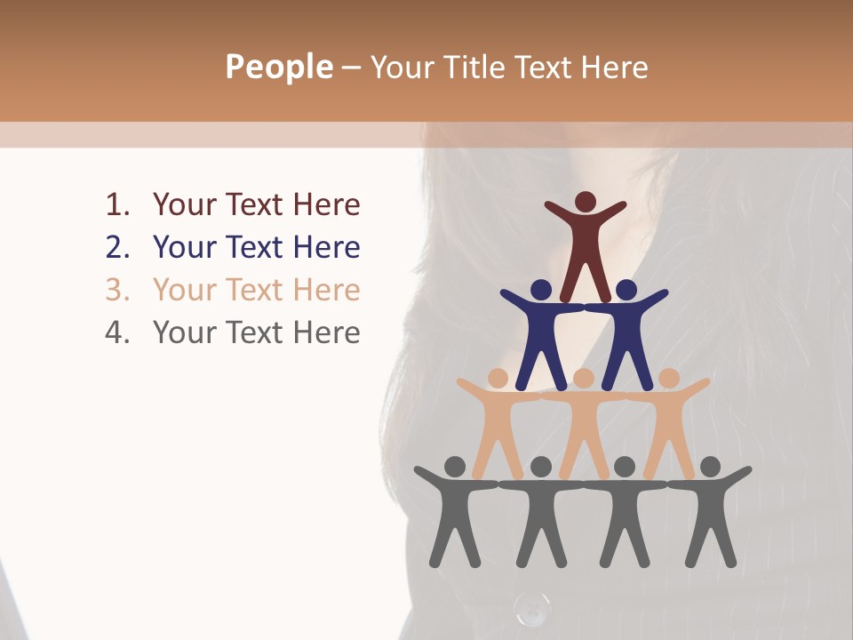 A Woman Sitting In Front Of A Laptop Computer PowerPoint Template