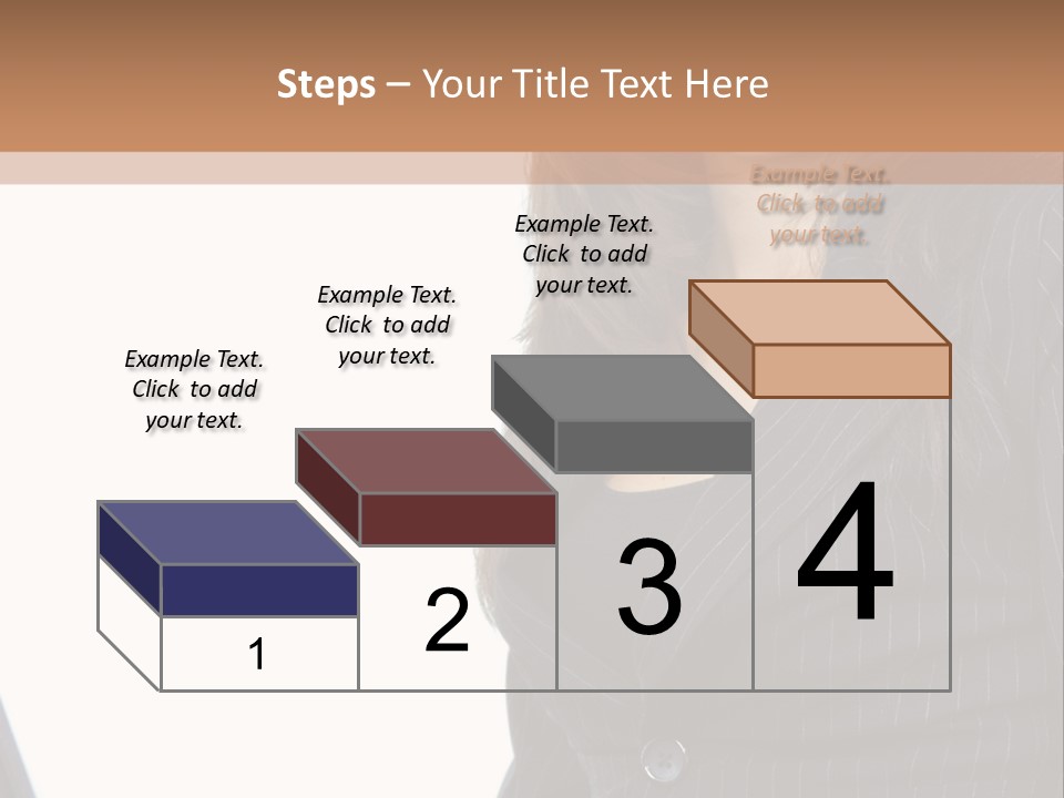 A Woman Sitting In Front Of A Laptop Computer PowerPoint Template