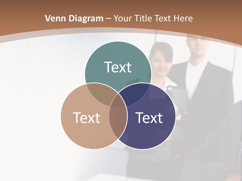 A Man In A Business Suit Standing In Front Of A Group Of People PowerPoint Template