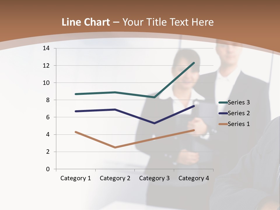 A Man In A Business Suit Standing In Front Of A Group Of People PowerPoint Template