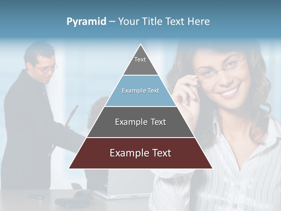 A Woman In A Business Suit Talking On A Cell Phone PowerPoint Template