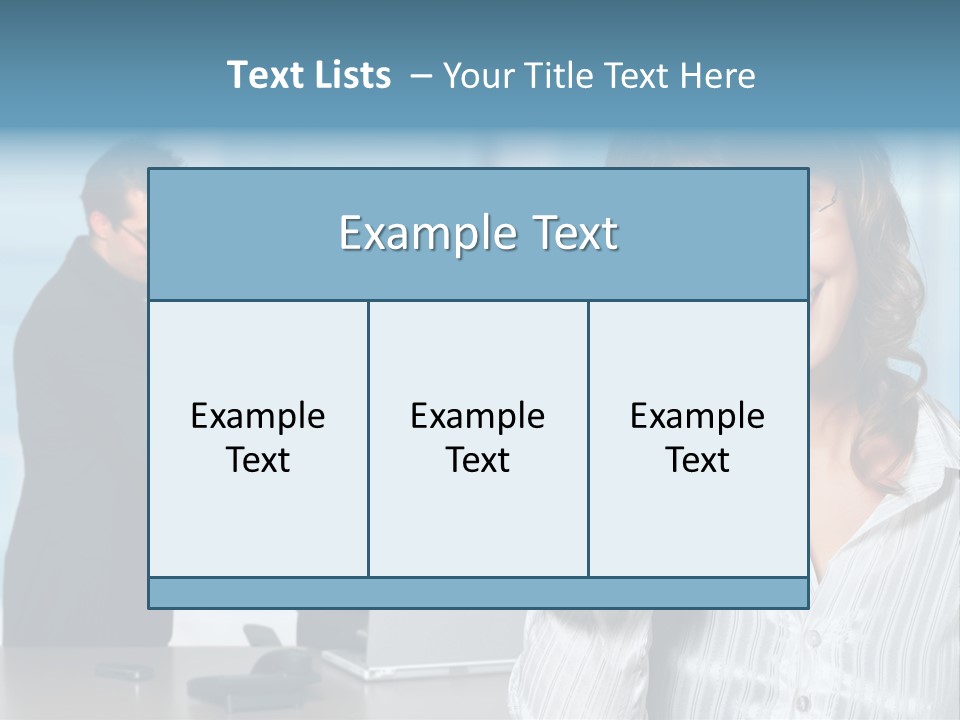 A Woman In A Business Suit Talking On A Cell Phone PowerPoint Template