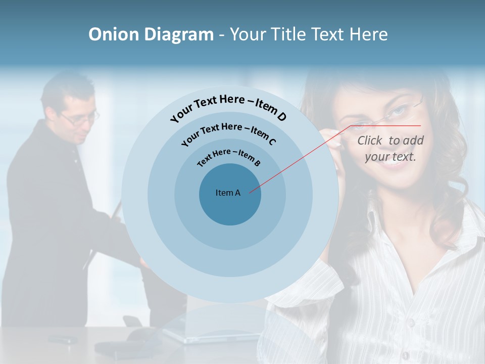 A Woman In A Business Suit Talking On A Cell Phone PowerPoint Template