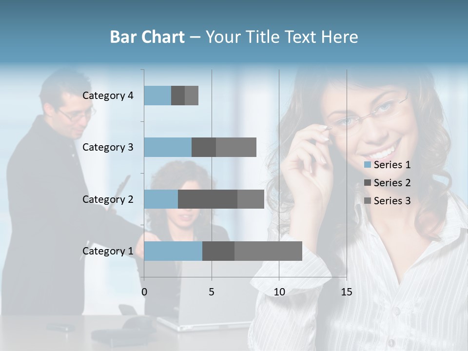 A Woman In A Business Suit Talking On A Cell Phone PowerPoint Template