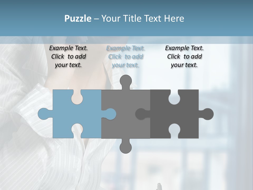 A Woman Sitting At A Desk Writing On A Piece Of Paper PowerPoint Template