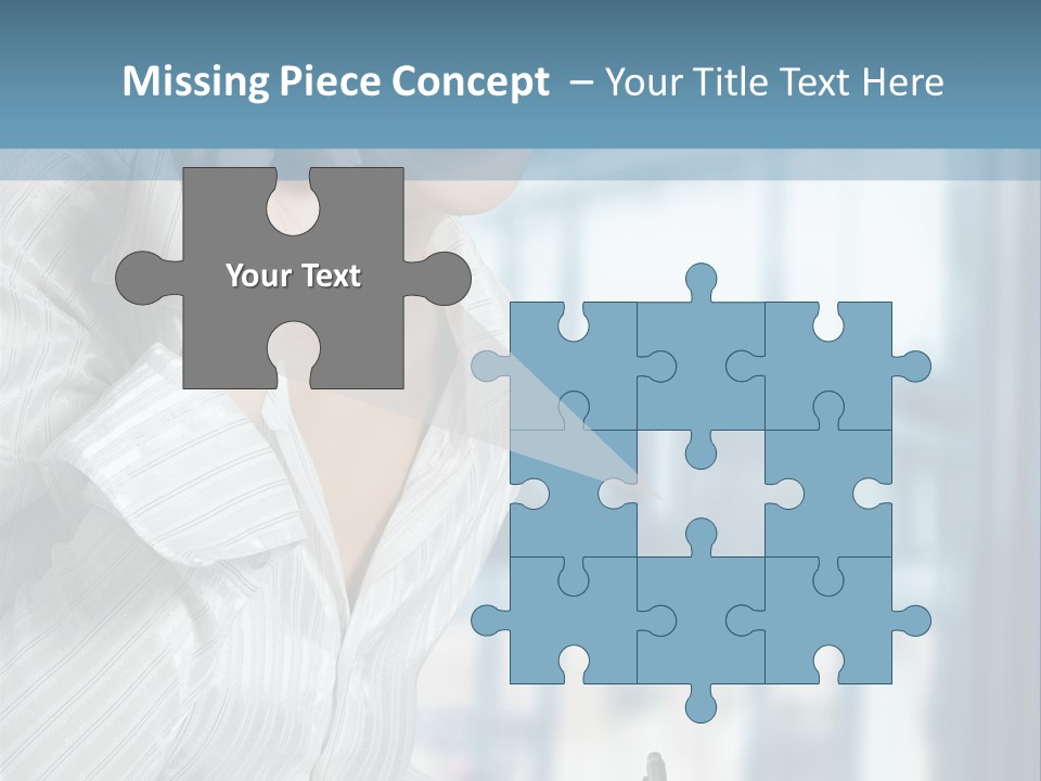 A Woman Sitting At A Desk Writing On A Piece Of Paper PowerPoint Template