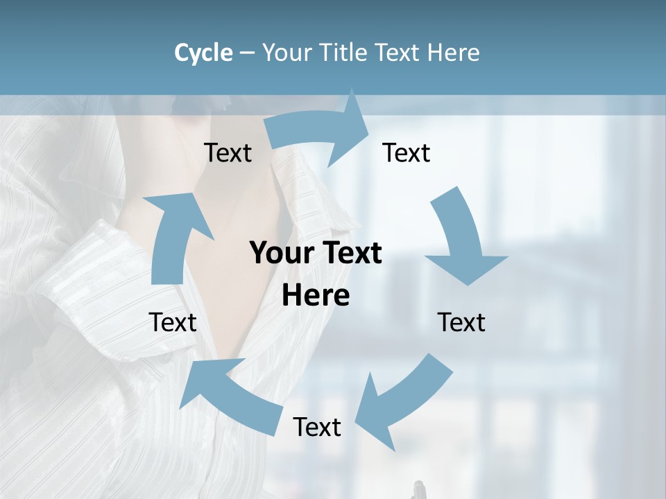 A Woman Sitting At A Desk Writing On A Piece Of Paper PowerPoint Template