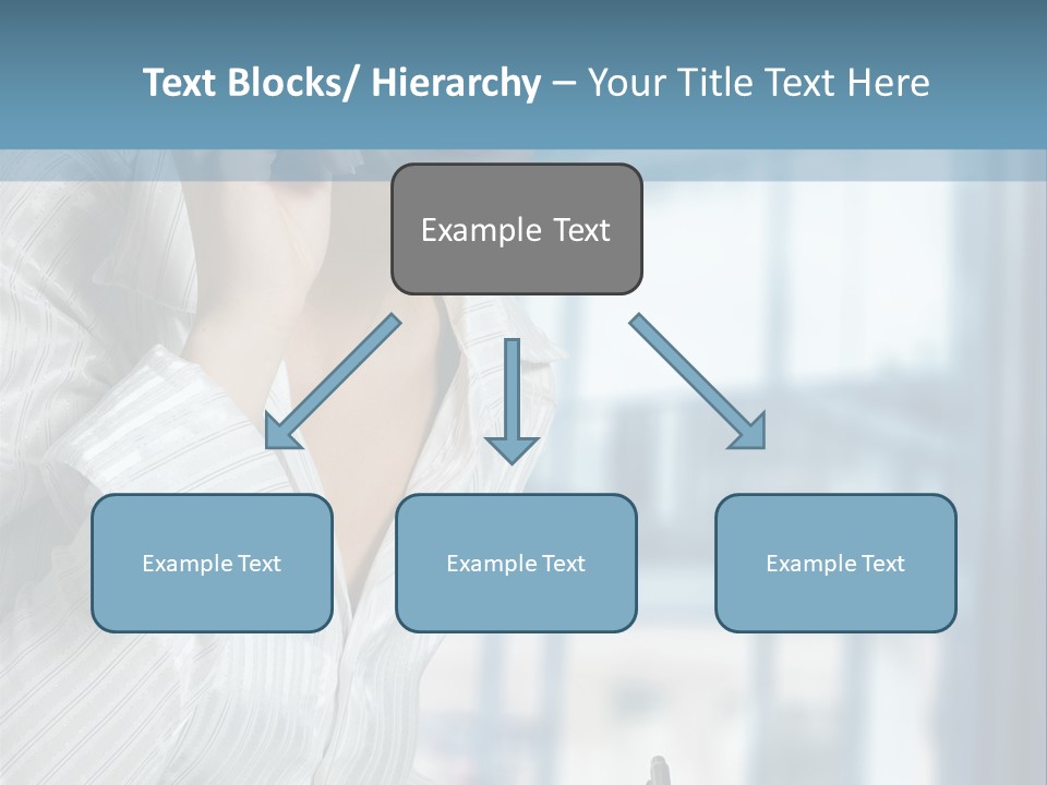 A Woman Sitting At A Desk Writing On A Piece Of Paper PowerPoint Template