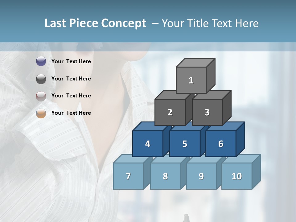 A Woman Sitting At A Desk Writing On A Piece Of Paper PowerPoint Template