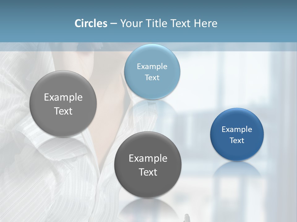 A Woman Sitting At A Desk Writing On A Piece Of Paper PowerPoint Template