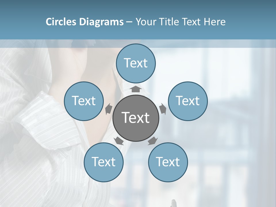 A Woman Sitting At A Desk Writing On A Piece Of Paper PowerPoint Template