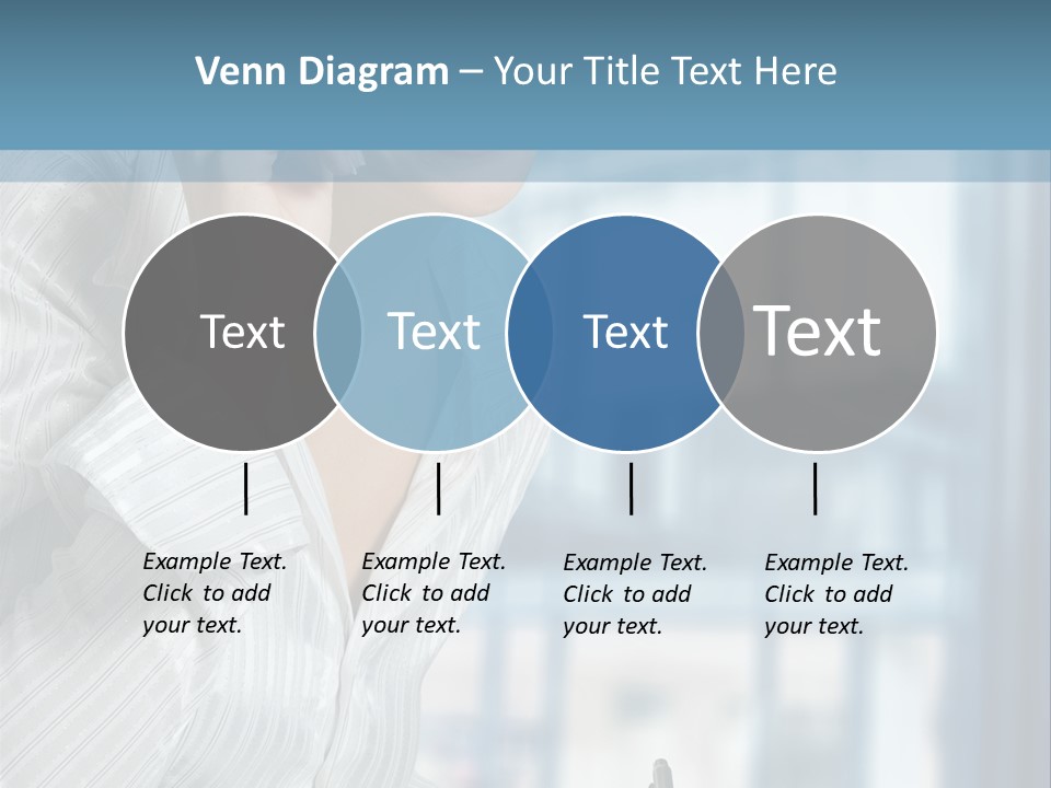 A Woman Sitting At A Desk Writing On A Piece Of Paper PowerPoint Template