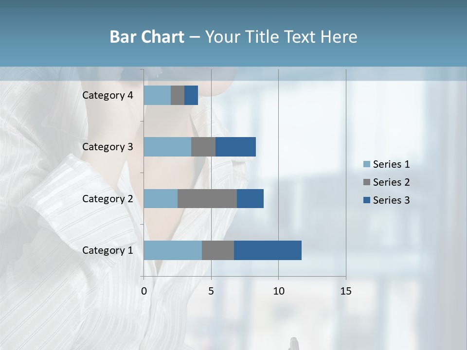 A Woman Sitting At A Desk Writing On A Piece Of Paper PowerPoint Template