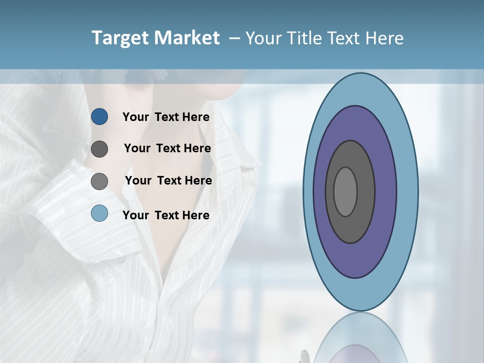 A Woman Sitting At A Desk Writing On A Piece Of Paper PowerPoint Template