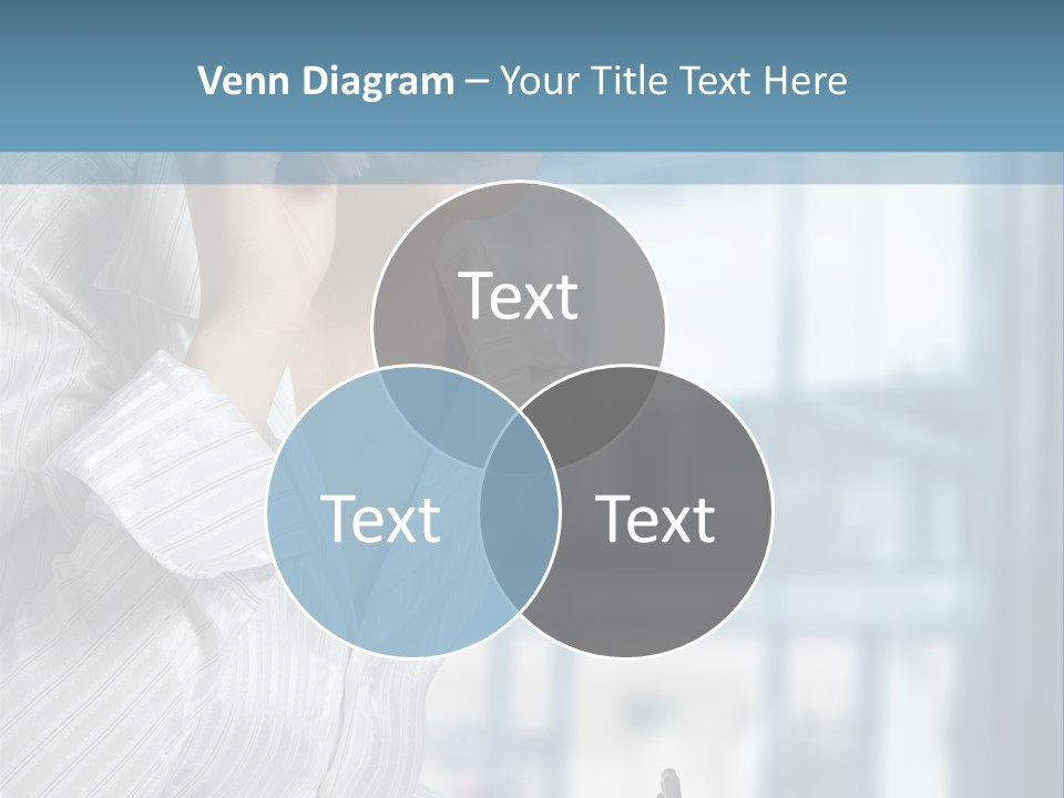 A Woman Sitting At A Desk Writing On A Piece Of Paper PowerPoint Template