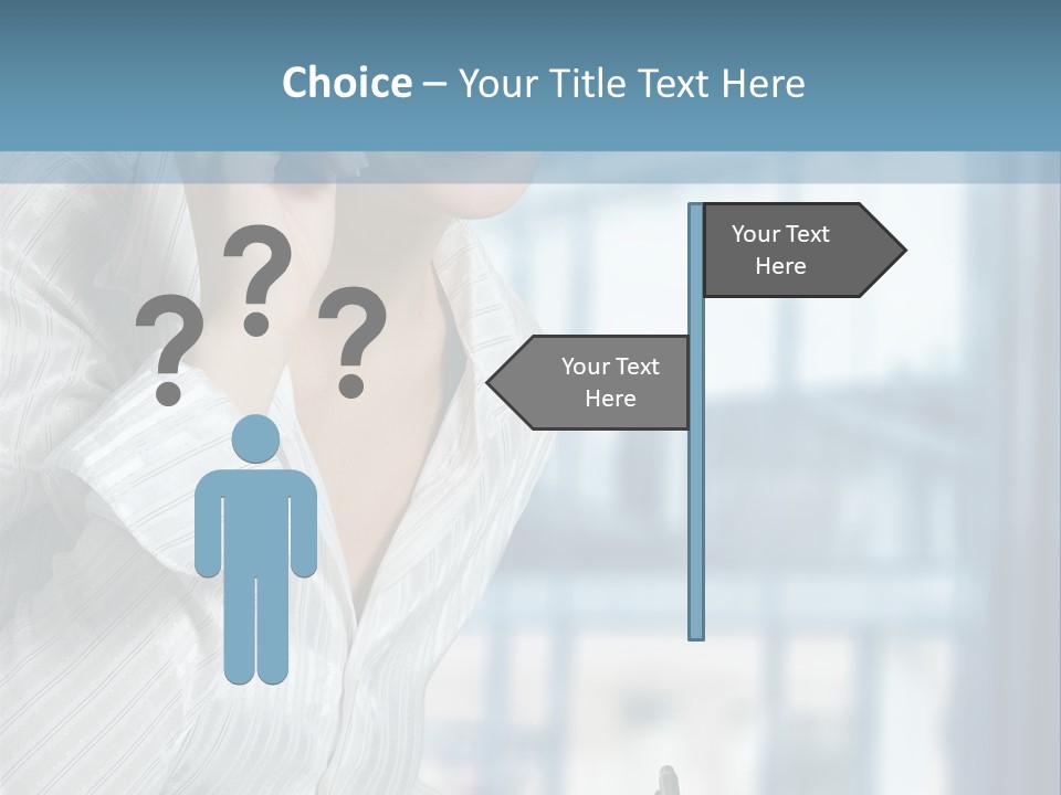 A Woman Sitting At A Desk Writing On A Piece Of Paper PowerPoint Template