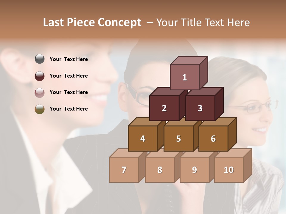 A Woman Talking On A Cell Phone Next To Another Woman PowerPoint Template