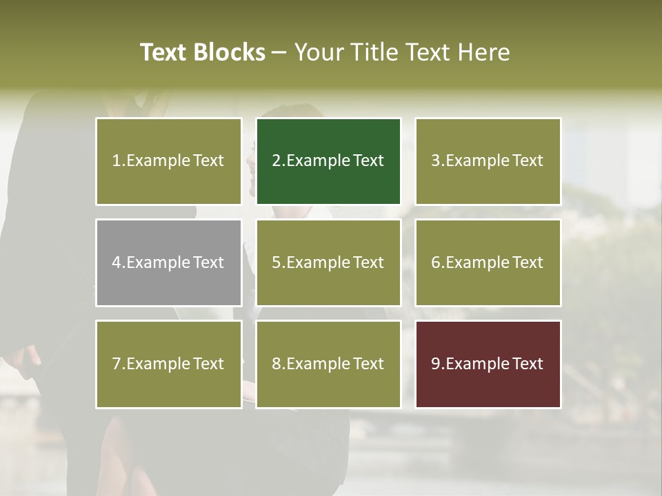 A Woman Talking On A Cell Phone Next To Another Woman PowerPoint Template