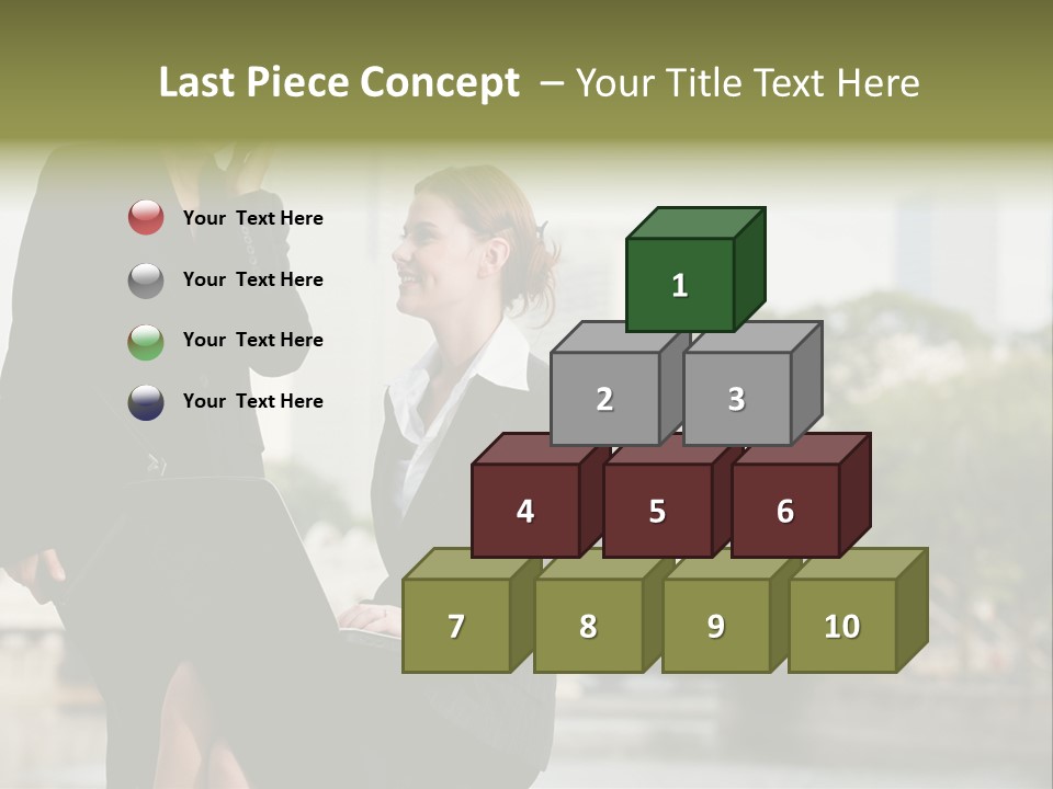 A Woman Talking On A Cell Phone Next To Another Woman PowerPoint Template