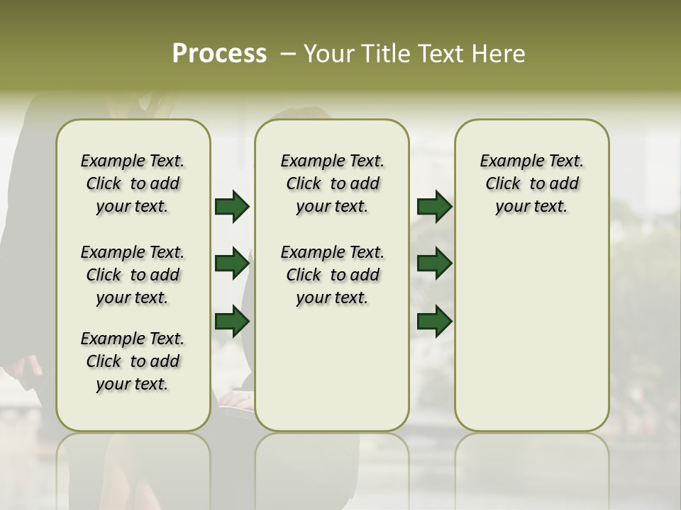 A Woman Talking On A Cell Phone Next To Another Woman PowerPoint Template