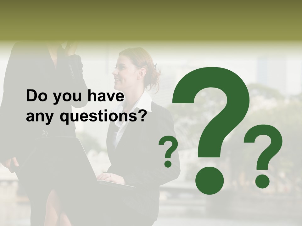 A Woman Talking On A Cell Phone Next To Another Woman PowerPoint Template