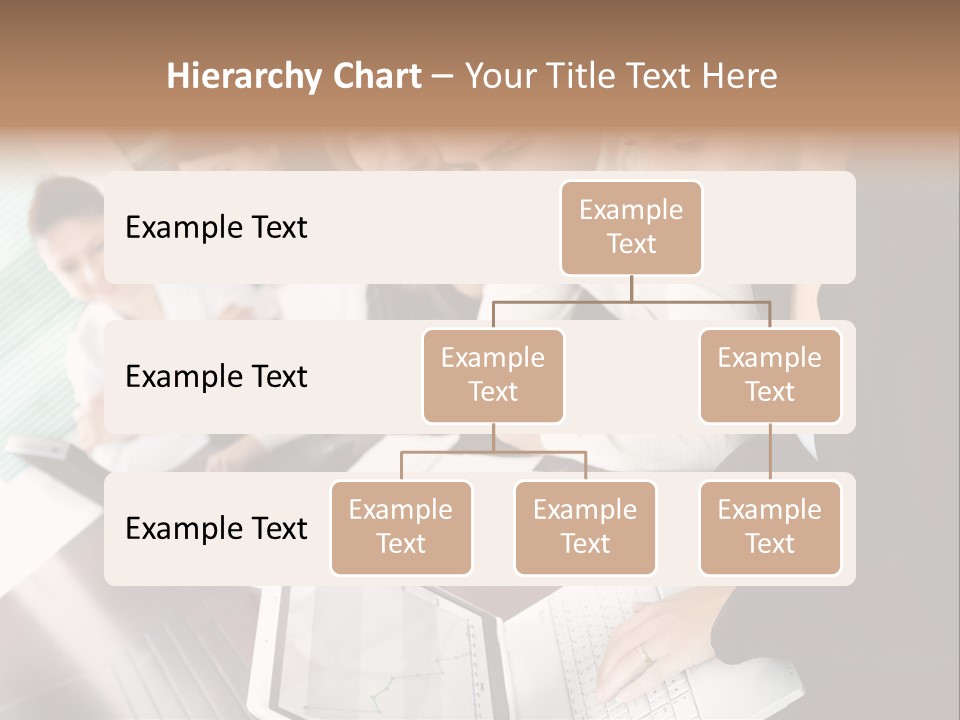 A Group Of People Sitting At A Table With Laptops PowerPoint Template