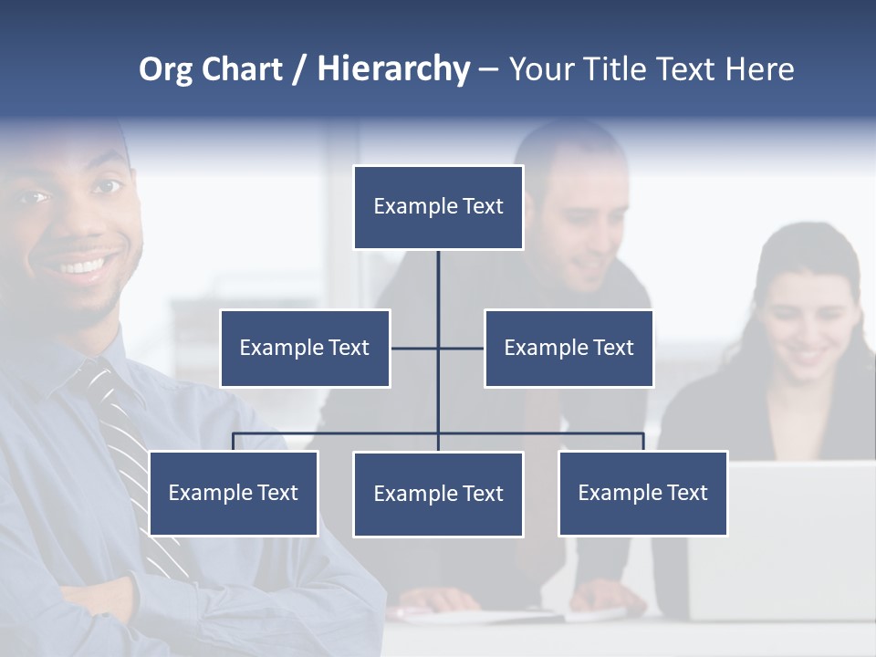 A Group Of People Sitting At A Table With A Laptop PowerPoint Template