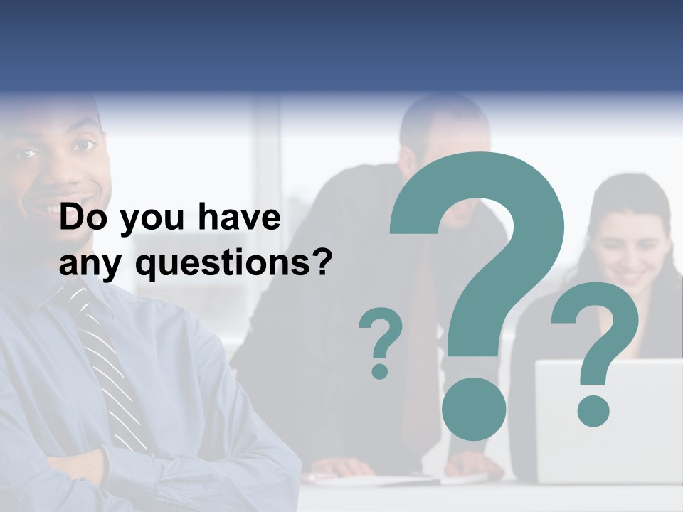 A Group Of People Sitting At A Table With A Laptop PowerPoint Template