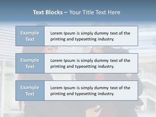 Two Women In Business Attire Looking At A Cell Phone PowerPoint Template