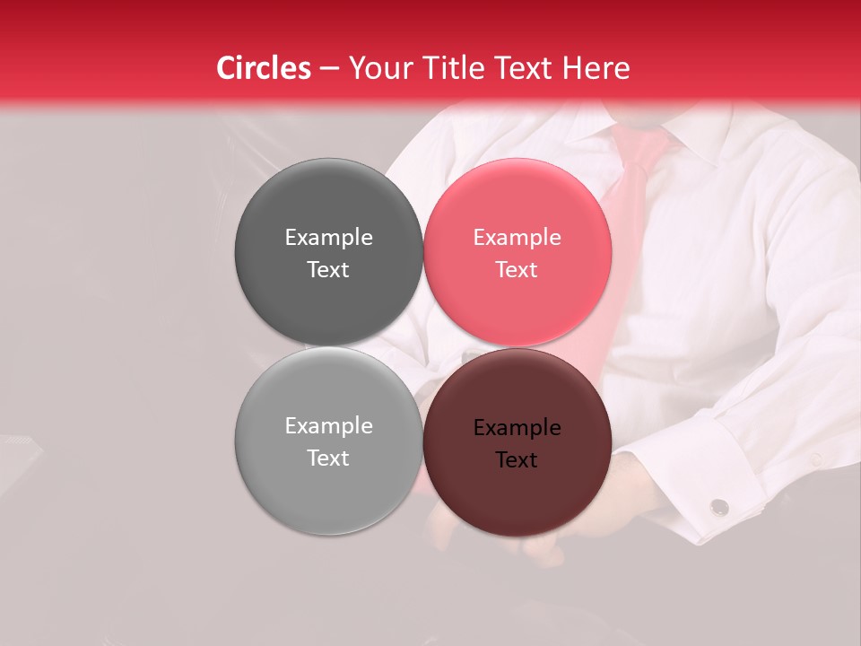 A Man Sitting In A Chair With A Cell Phone PowerPoint Template