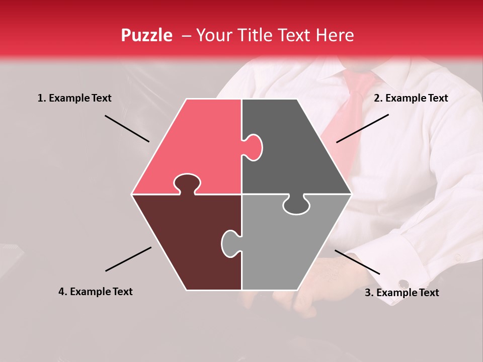 A Man Sitting In A Chair With A Cell Phone PowerPoint Template