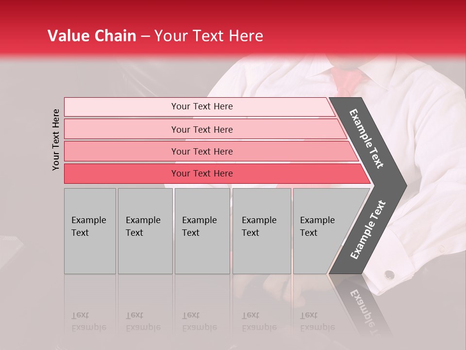 A Man Sitting In A Chair With A Cell Phone PowerPoint Template