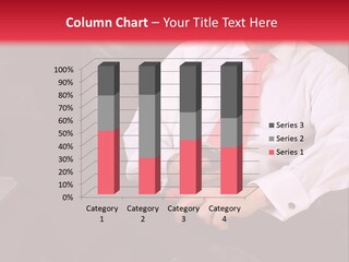 A Man Sitting In A Chair With A Cell Phone PowerPoint Template